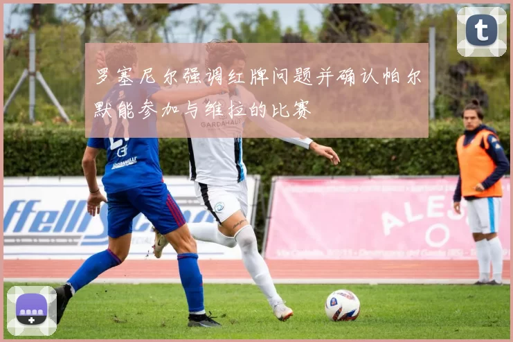 罗塞尼尔强调红牌问题并确认帕尔默能参加与维拉的比赛